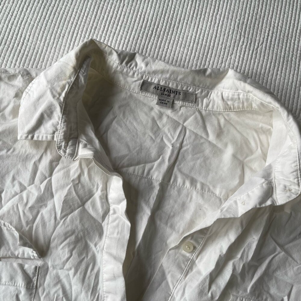 AllSaints Lamont Shirt Dress - Picture 5 of 7